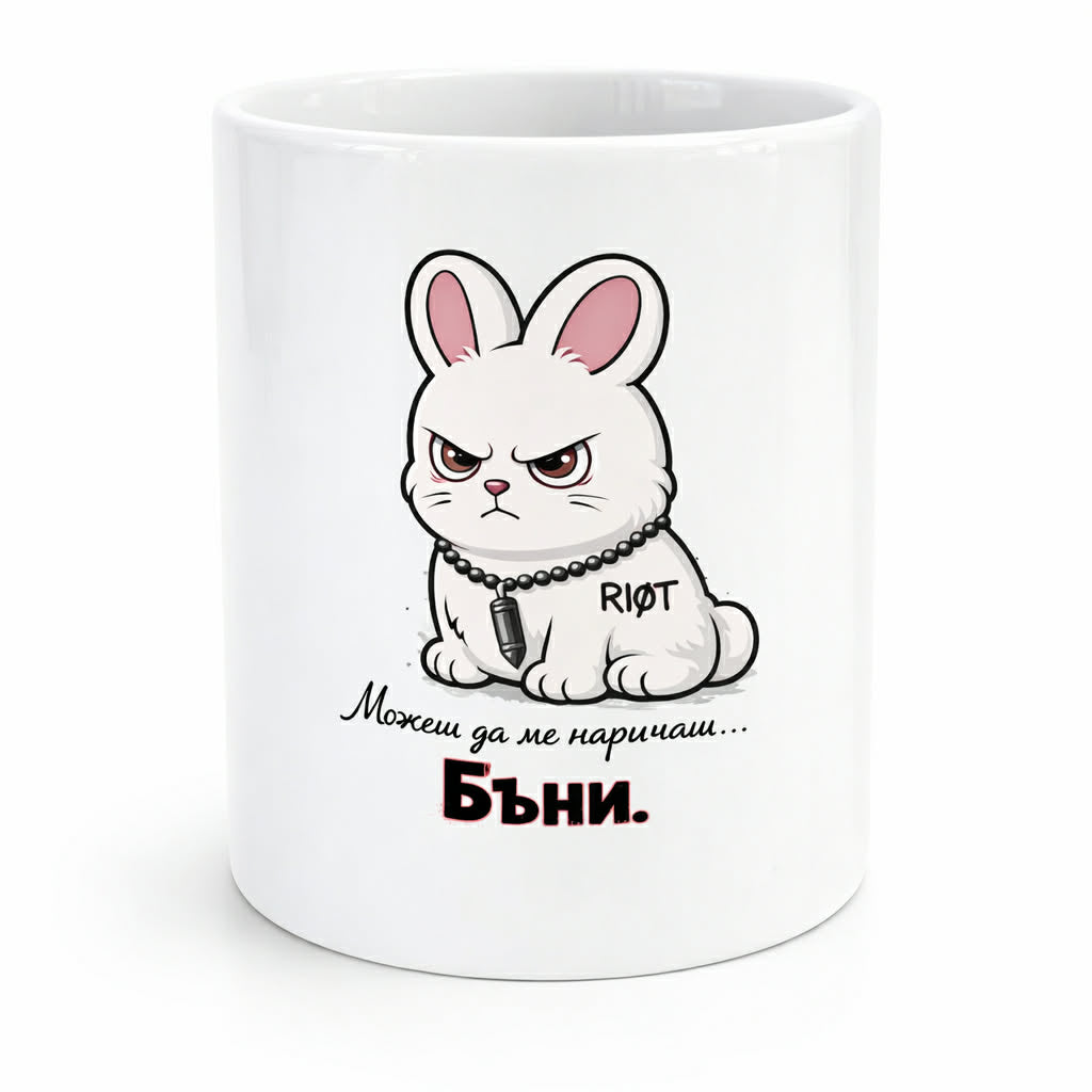 Чаша "Бъни" + магнитен книгоразделител