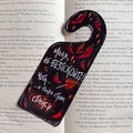 Книгоразделител тип „Do Not Disturb“