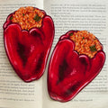 Книгоразделител -  Пълнена чушка