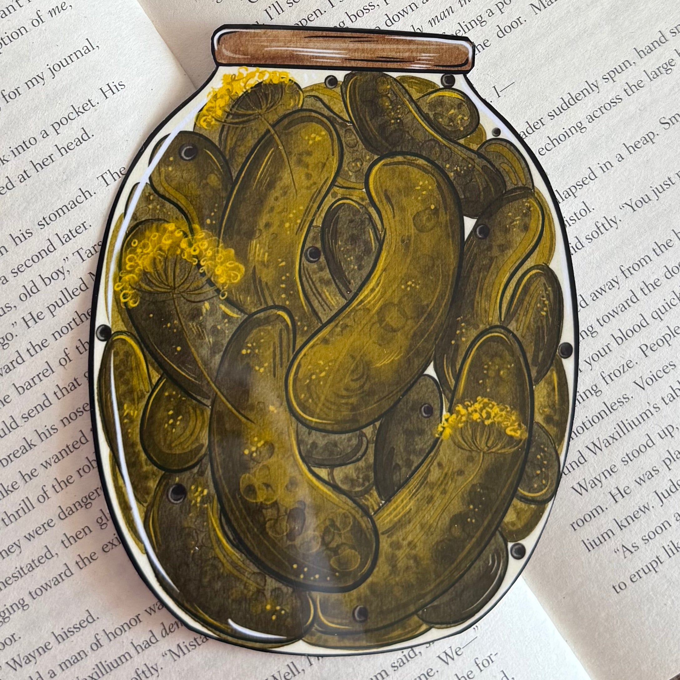 Книгоразделител - Кисели краставички